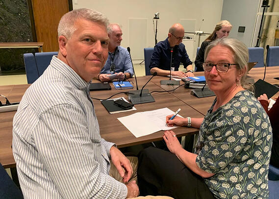 Bilder viser Bård Eirik Ruud og Marianne Lange Krogh.