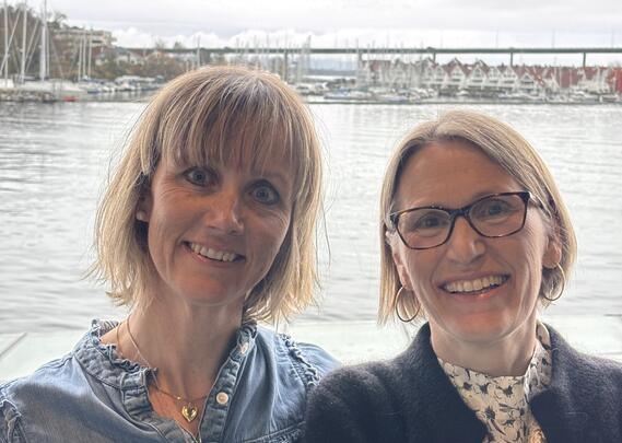 Siri Rugland Ree og Aud Hølland Riise