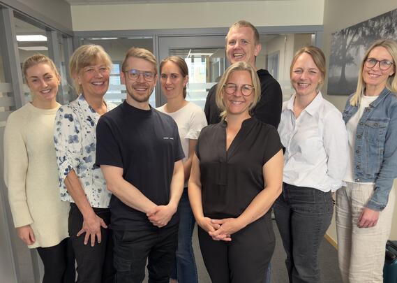 Det nye styret i barnesykepleieforbundet