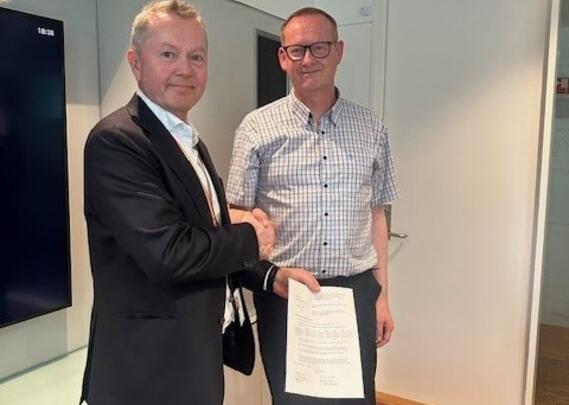 Sigurd Løkholm og Kjell Magne Mørk