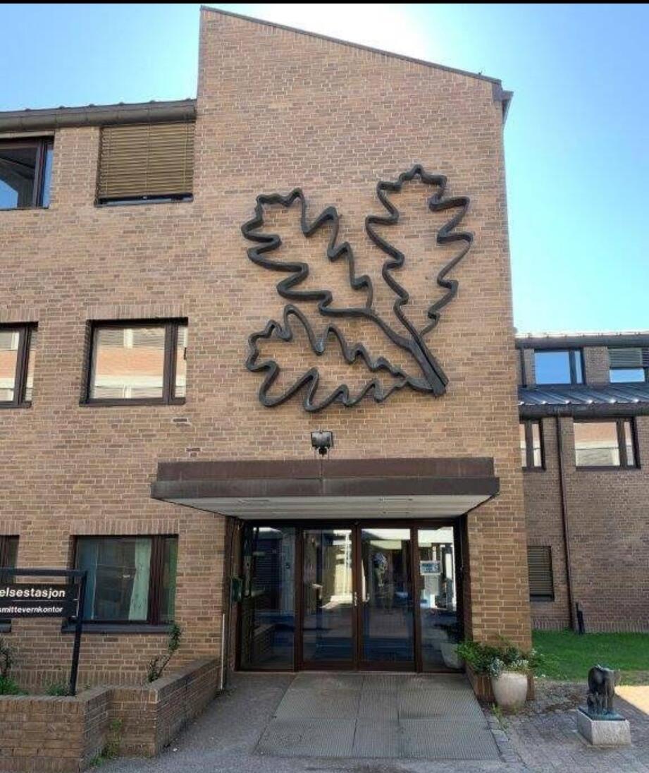 Inngangspartiet til NSF Telemark fylkeskontor