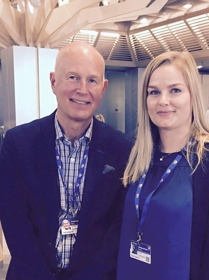 Bjørn Guldvåg og Hanne Charlotte Schjelderup 