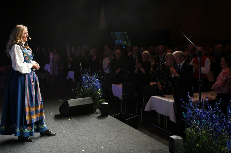 Lill Sverresdatter Larsen, forbundsleder i Norsk Sykepleierforbund