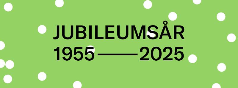Jubileumslogo grønn