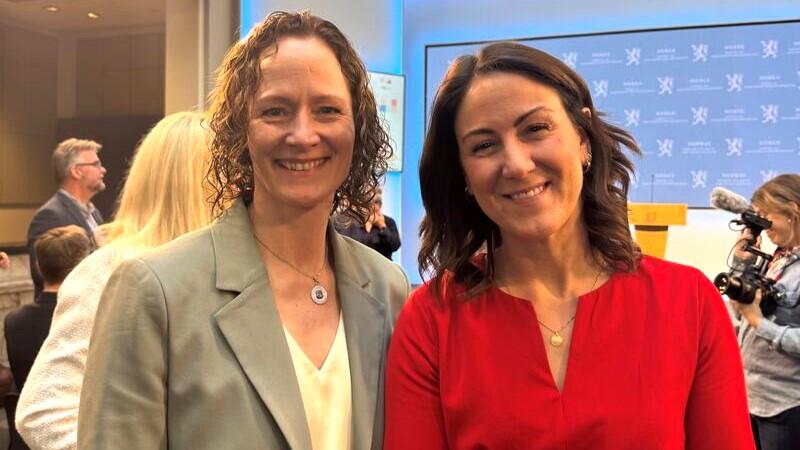 Gro Lillebø og Tonje Brenna