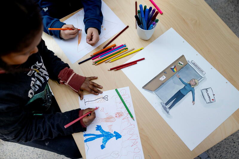 Helsesykepleier i skolehelsetjenesten på Kampen skole i Oslo