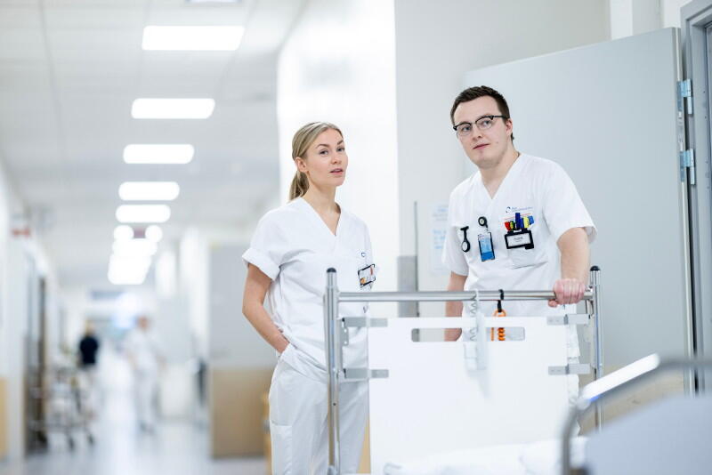 Sykepleiere i samtale