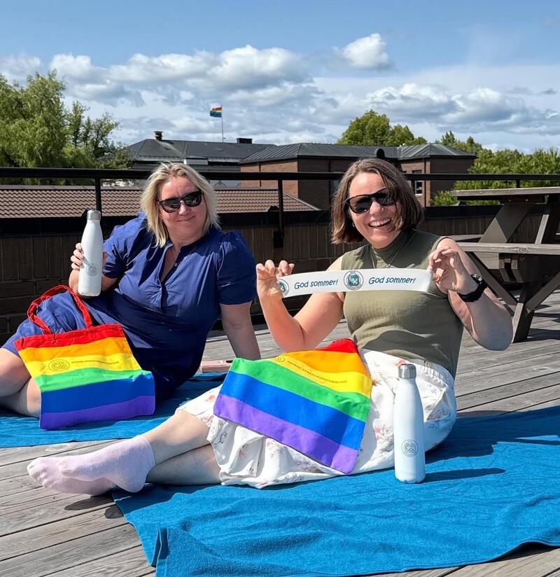 Fylkesleder Janne O Guldbjørnsen og nestleder Liv Heidi Negarden