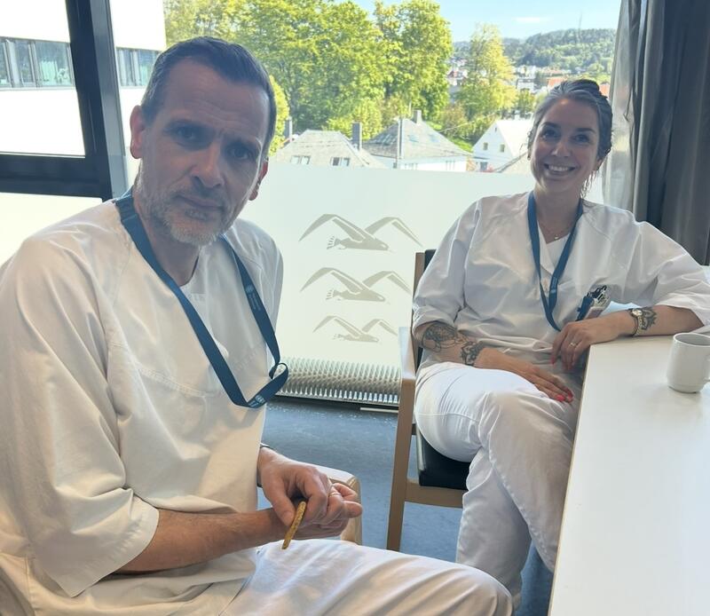 Karina og direktøren